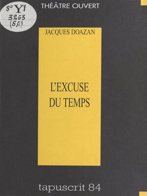 cover image of L'excuse du temps